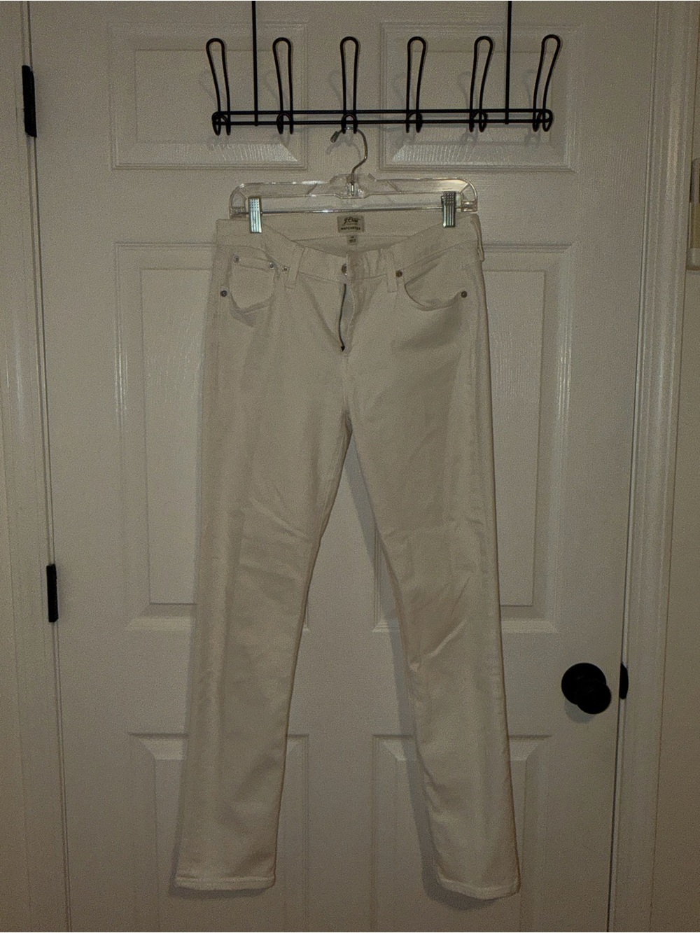 J. Crew Straight-Leg Women’s Jeans in Cream